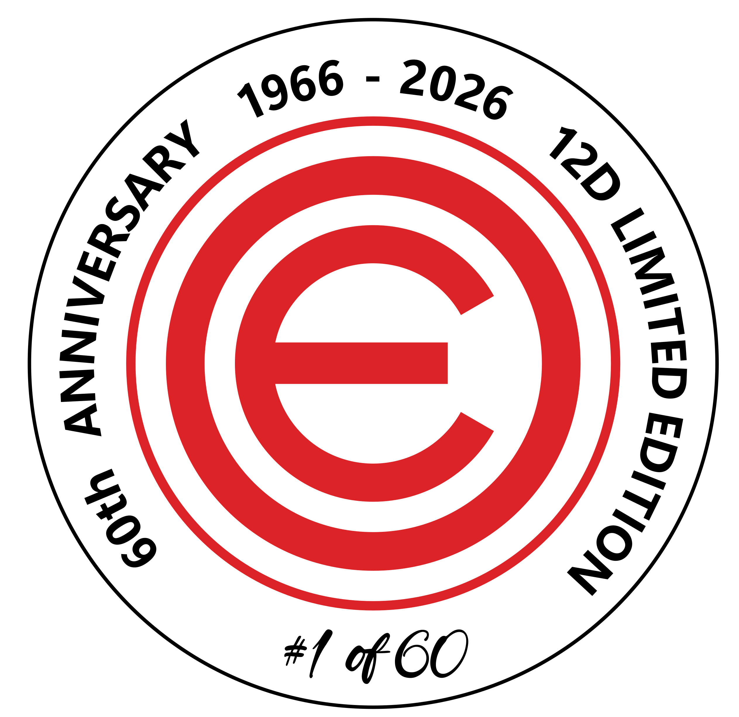 Commonwealth Electronics 60th anniversary logo